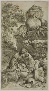 Melankoli av Giovanni Benedetto Castiglione