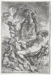 Snillet från Castiglione, 1648. av Giovanni Benedetto Castiglione