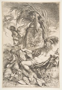 Snillet från Castiglione, ca. 1645-47 utgiven 1648. av Giovanni Benedetto Castiglione
