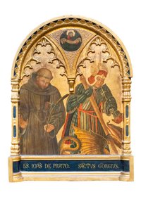 Den välsignade Johannes av Prato och Saint George