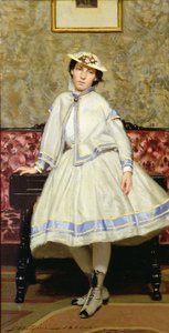 Alaide klädd i vitt av Giovanni Boldini