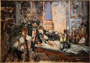 På Folies Bergère av Giovanni Boldini
