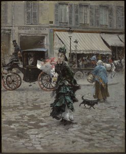 Att korsa gatan av Giovanni Boldini