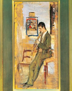 Italien, Clarino Player av Giovanni Boldini