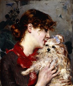 Madame Range, c.13 av Giovanni Boldini