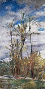 Palm- och apelsinträd av Giovanni Boldini