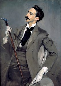 Porträtt av greve Robert de Montesquiou