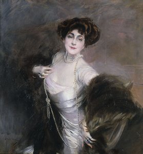 Porträtt av Diaz Albertini, 1909 av Giovanni Boldini