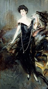 Porträtt av Donna Franca Florio, 1924