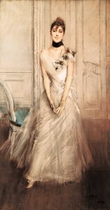 Porträtt av Emiliana Concha de Ossa av Giovanni Boldini