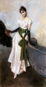 Porträtt av Emiliana Concha de Ossa, 1888. av Giovanni Boldini