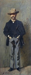 Porträtt av Leopoldo Pisacani av Giovanni Boldini