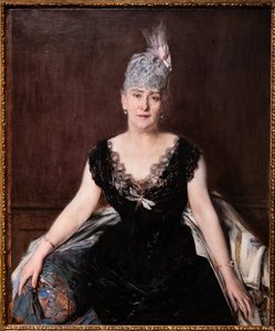 Porträtt av Madame Seligman av Giovanni Boldini