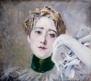 Porträtt av prinsessan av Isenburg Birstein av Giovanni Boldini