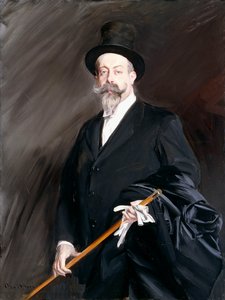 Porträtt av Willy, författaren, Henri Gauthier-Villars, av Giovanni Boldini