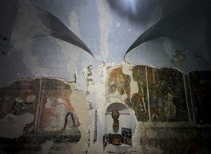 Oratoriet i de vita botgörarnas kapell, Tende, 2024 (foto) av Giovanni Canavesio