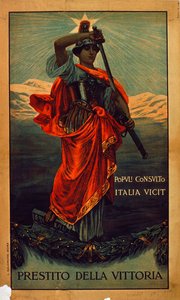 Italiensk militäraffisch, WWI: 