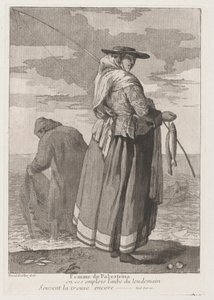 Femme de Palestrina (kvinna från Pellestrina) av Giovanni David