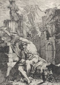 Den rättfärdige mannen, ca. 1775. av Giovanni David