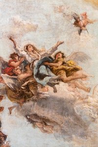 Antagande av Giovanni Domenico (circle of) Tiepolo