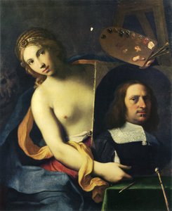 Målningens allegori av Giovanni Domenico Cerrini