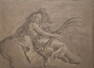 Asien. av Giovanni Domenico Tiepolo
