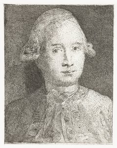 Porträtt av Giovanni Domenico Tiepolo Samling av huvuden (serietitel) Raccolta di Teste (serietitel) av Giovanni Domenico Tiepolo
