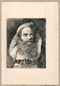 Samling av huvuden av Giovanni Domenico Tiepolo