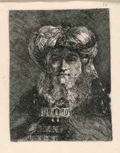 Samling av huvuden av Giovanni Domenico Tiepolo