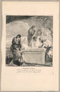 Via crucis - Station XIV, Gravläggningen av Giovanni Domenico Tiepolo