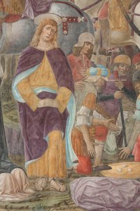 Milano, Cenacolo Vincianos matsal, Donato Montorfano, Kristi korsfästelse
