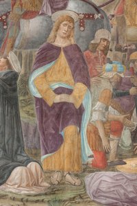 Milano, Cenacolo Vincianos matsal, Donato Montorfano, Kristi korsfästelse