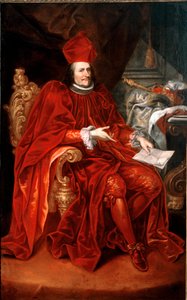 Porträtt av Agostino Spinola (1624-1692) Doge of Genes mellan 1679 och 1681. Målning av Giovanni Enrico Vaymer (1665-1738) 1680-1681 Dim. 215x135 cm Genes, Paolo Sanguineti collection © Luisa Rmagciarini av Giovanni Enrico Vaymer