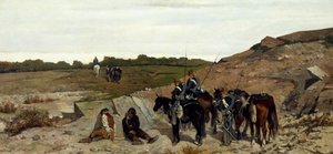 Episod av kampanjen mot brigandage av Giovanni Fattori
