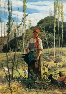 Bonde i trä av Giovanni Fattori