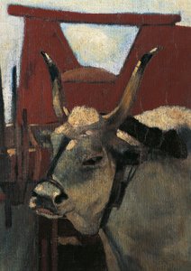Italien, Florens, Maremma Toscana, cirka 1894, detalj av Giovanni Fattori