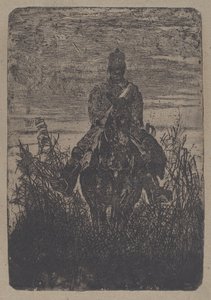 Patrullera [Utforskning] av Giovanni Fattori