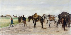 romersk landsbygd av Giovanni Fattori