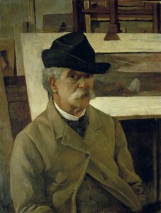Självporträtt av Giovanni Fattori