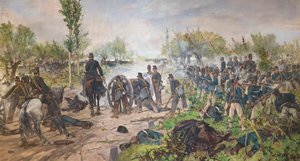 Slaget vid Custoza av Giovanni Fattori