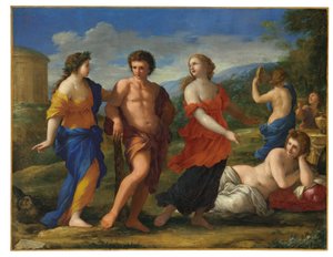 The Choice of Hercules (olja på duk)
