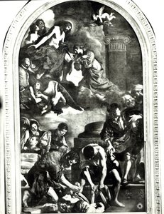 Begravningen av Saint Petronilla av Giovanni Francesco Barbieri