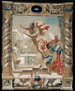 Merkurius säger åt Aeneas att lämna Kartago, 1679