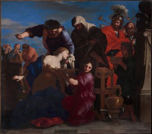 Polyxenas offer av Giovanni Francesco Romanelli