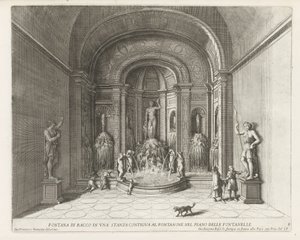 Fontein van Bacchus i de Villa d
