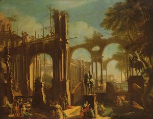 Ruinerna av Caracalla-baden