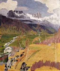 Höstlandskap; Herbstlandschaft, 1903
