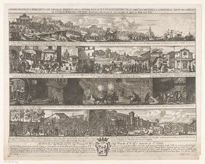 Åtgärder om Rom gör gratis av pest Beställningar om flit och reparationer gjorda med universell nytta från faderns Sten av N. S. PP. Alexander VII. et emin.mi SS. card.li av den Heliga Congr.me della Sanità för att befria staden Rom från smitta (titel på o av Giovanni Giacomo de