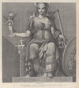 Pallas, 1680-1741. av Giovanni Girolamo Frezza