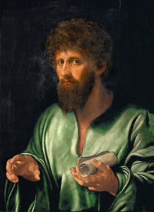 Renässansen: En filosof från antiken par Savoldo, Giovanni Girolamo (1480/85-1548) av Giovanni Girolamo Savoldo